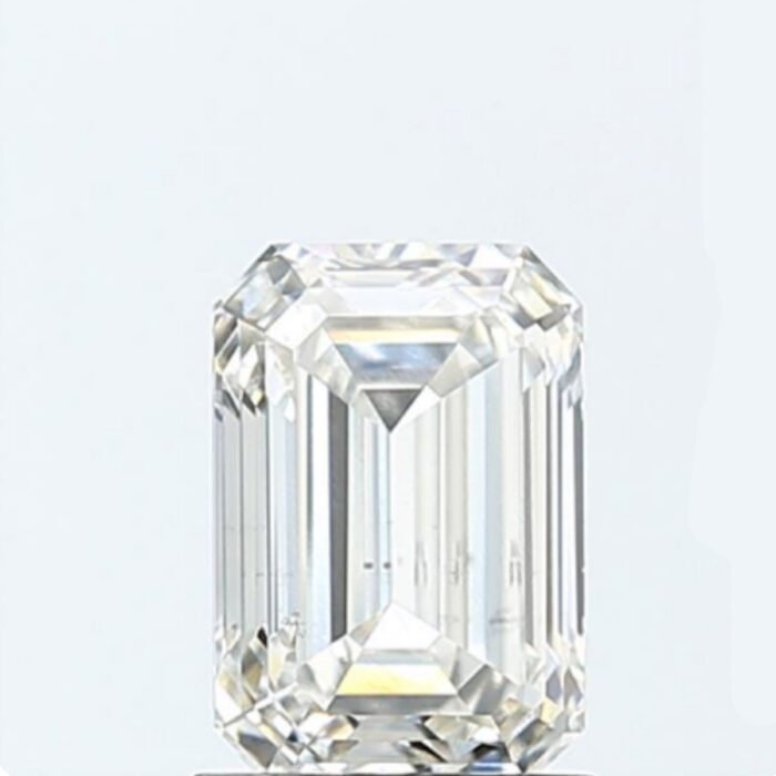 IGI Certified Emerald Cut Diamond