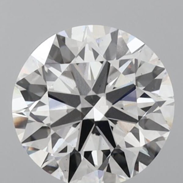 Lab created Round diamond