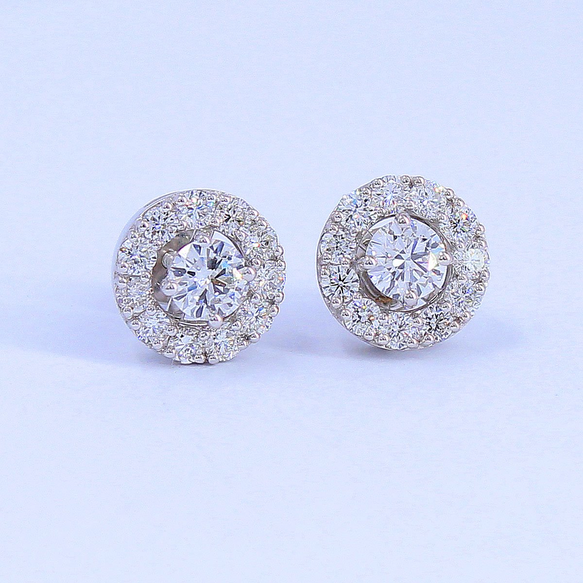 Buy Beautiful Diamond earrings natural  original gemstone stud gold plated  earrings for fashion purpose by Ceylonmine Online  1863 from ShopClues